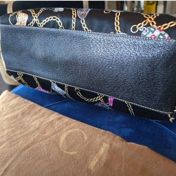 Pristine used condition RARE Gucci Charmy Tote and Wallet Bundle w/Dustbag - Picture 5 of 15